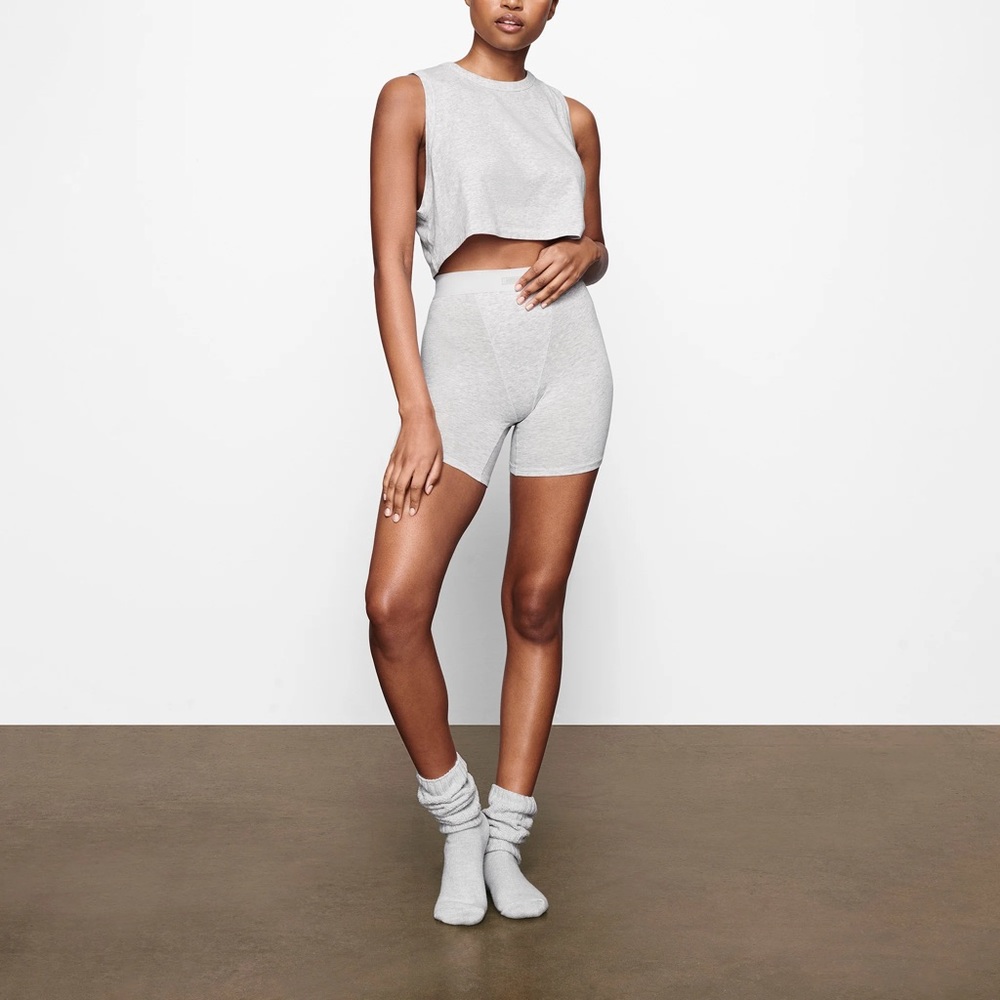 SKIMS Boyfriend Crop Tank